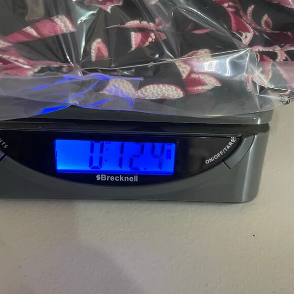 Pink Floral Front Twist Midi Stretch Textured Dress Romantic 90s Career Wear - Picture 12 of 12